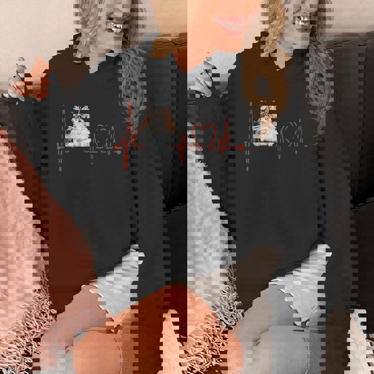 ノルウェージャンフォレストキャットハートビートekg ファニーアイラブマイキャット パーカー