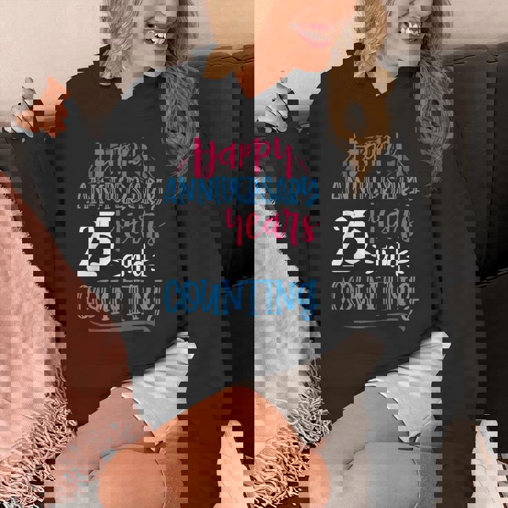 ハッピーアニバーサリー 25年 結婚25周年 パーカー