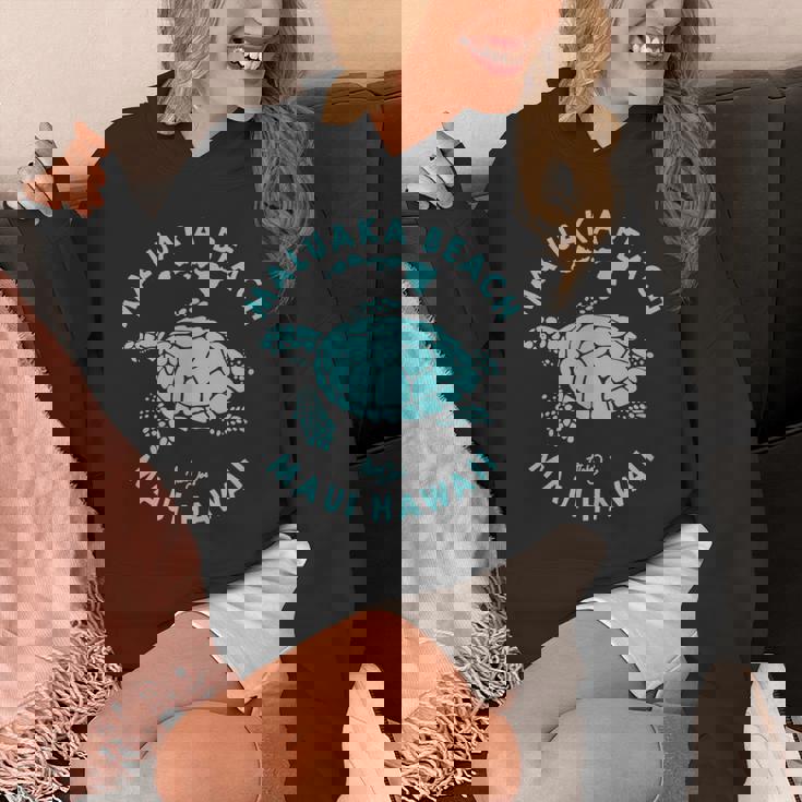 ハワイ ホヌ ウミガメ マルカビーチ マウイ パーカー