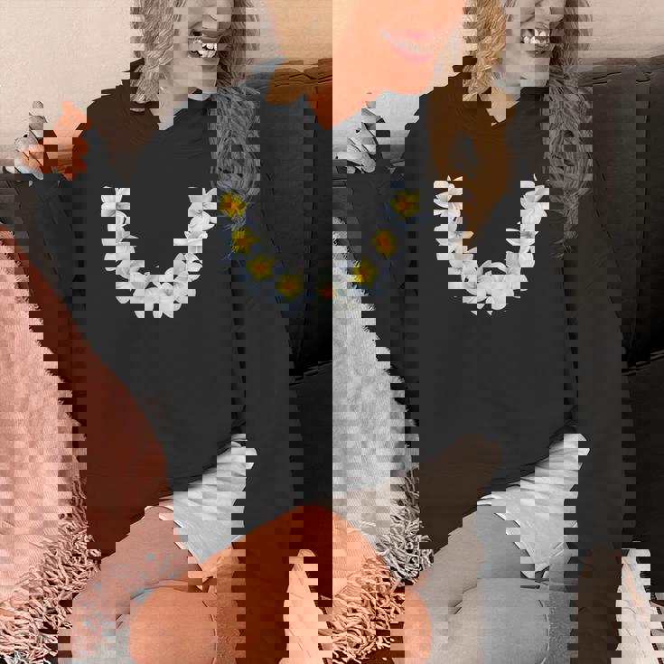 ハワイアンお土産 フラ・ルアウ プルメリア・レイ パーカー