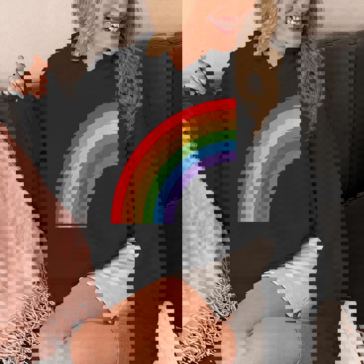 ハーフレインボー Roygbiv カラフルラッキーレインボー パーカー