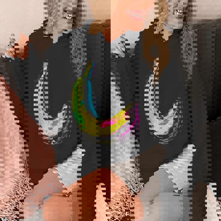 バナナ フルーツ モチーフ イラスト アート バナナ パーカー