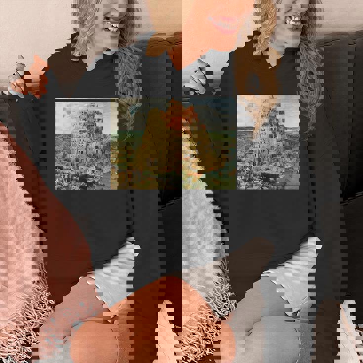 バベルの塔／ピーテル・ブリューゲル【世界の名画】（高精細画質） 美術館アート パーカー