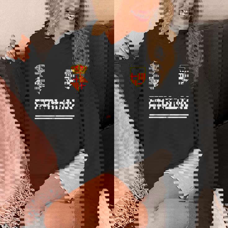 バルセロナ サッカースポーツ フラッグ フットボール Hoodie