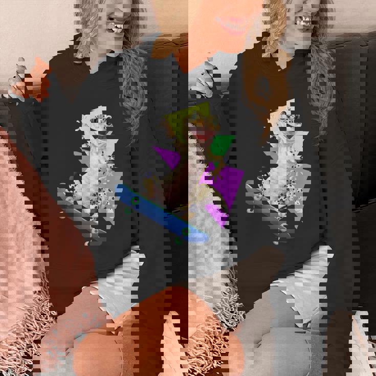 ヒョウモントカゲモドキ スケートボードのトカゲ パーカー