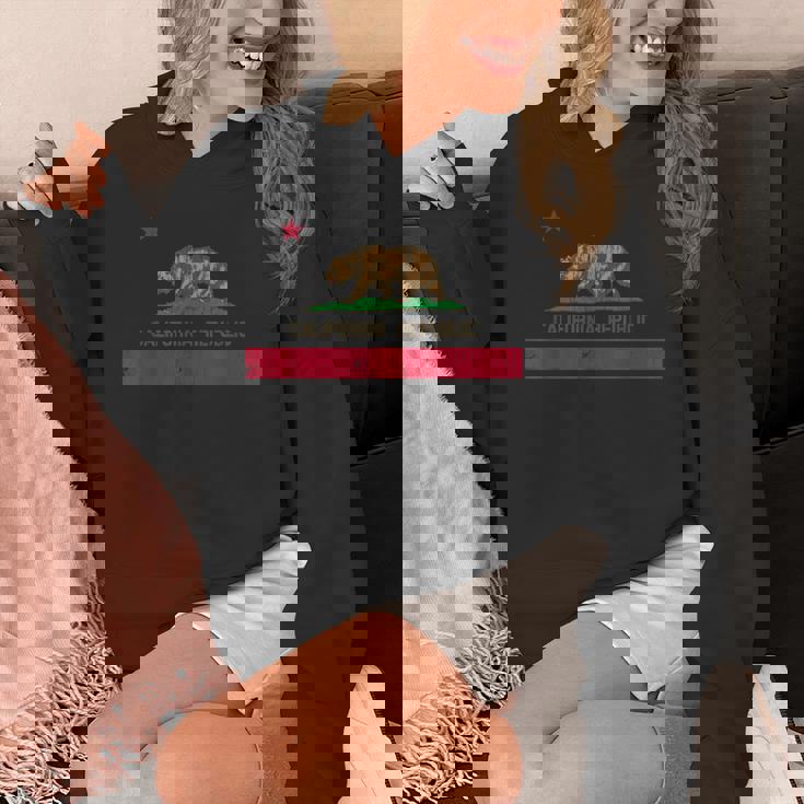 ビンテージ1846年カリフォルニアベアリパブリックカリフォルニア州旗 Hoodie