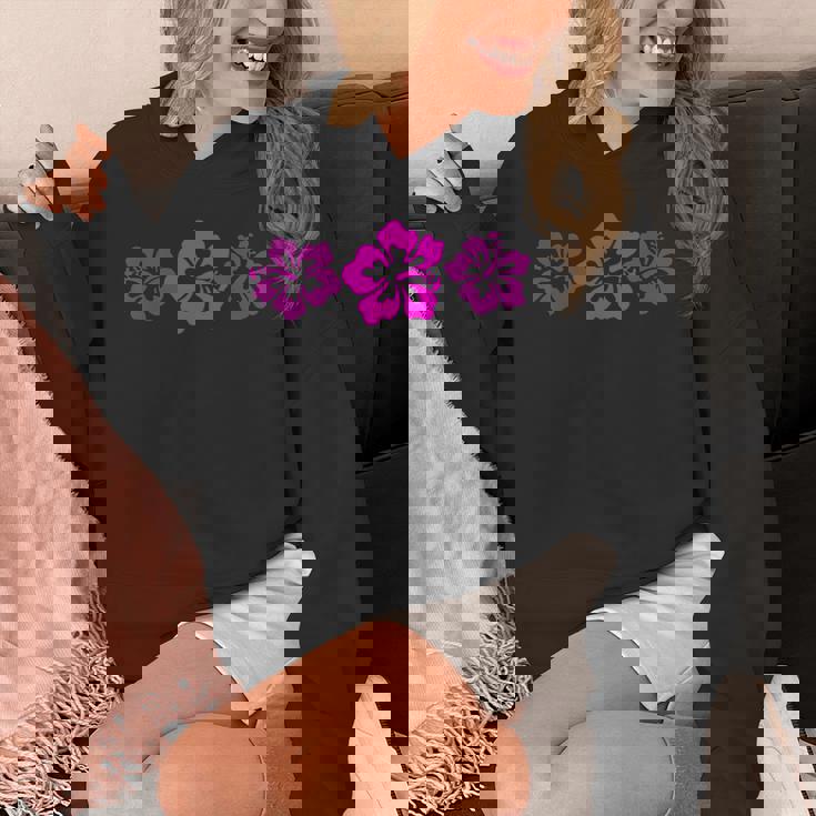 ピンク ハイビスカス フラワー ハワイアン パーカー