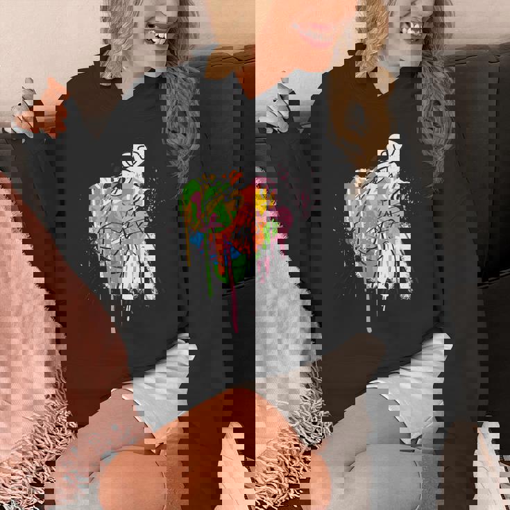 ピンクパンサー グラフィティ ブラック ラインアート Hoodie