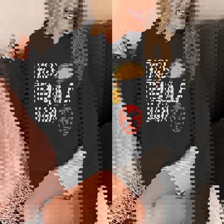 ファニー ルチャリブレ タコス テキーラ ルチャドールとファンへのギフト パーカー