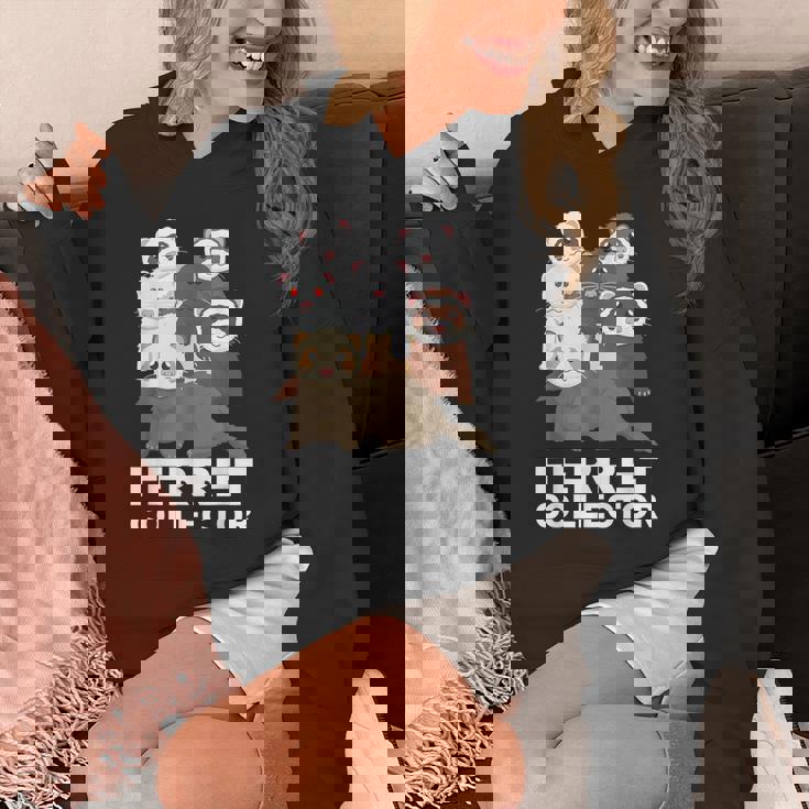 フェレット コレクター ファニー フェレット 恋人 パーカー