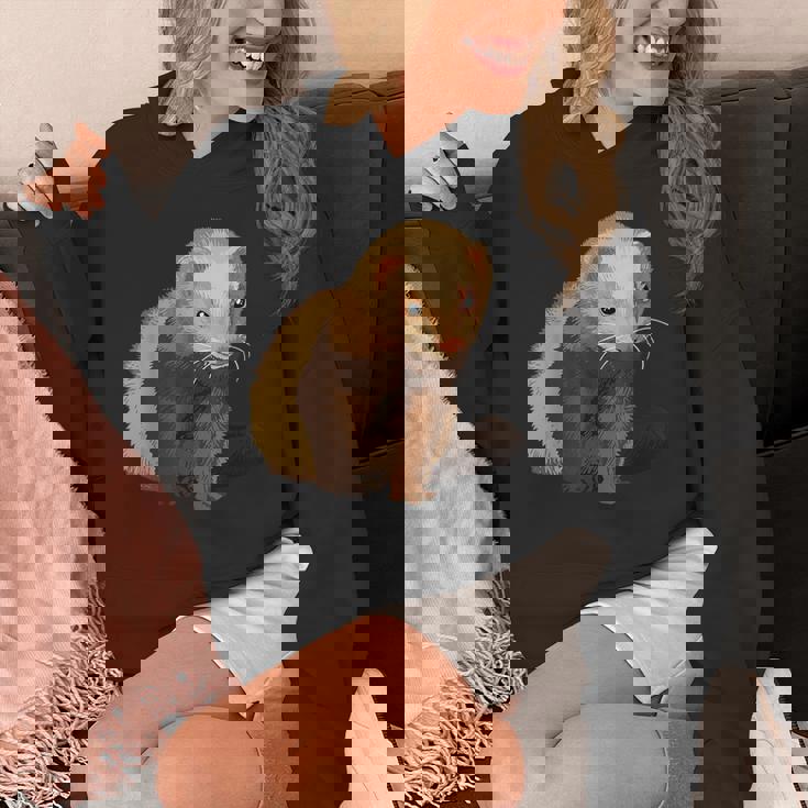 フェレットオーナーペットフェレット パーカー