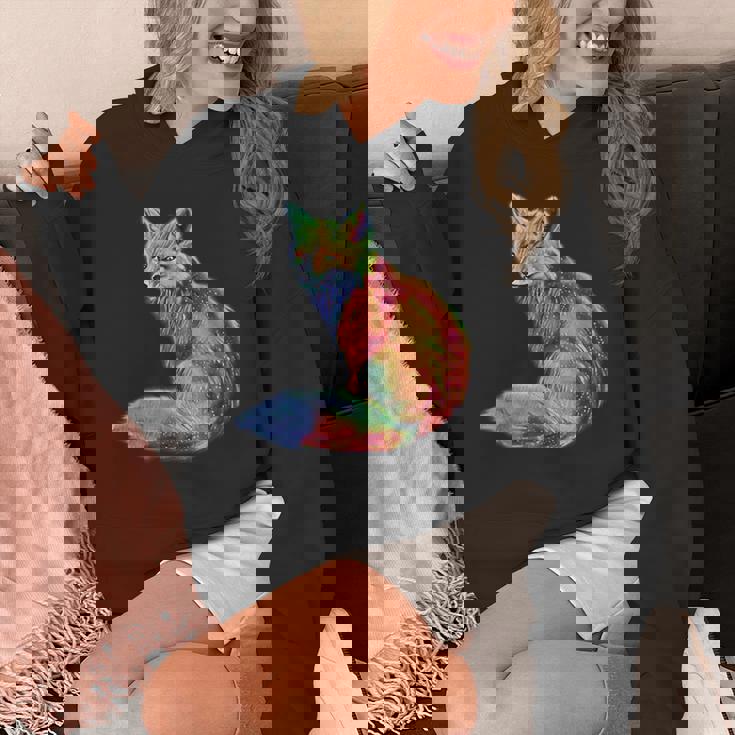 フォックス 賢いキツネ 森の動物たち パーカー