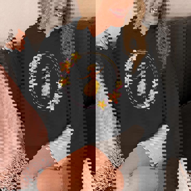 フラダンサー プルメリアリング ハワイ パーカー