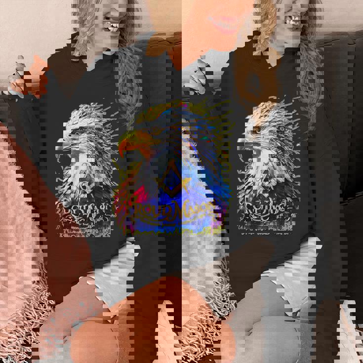 フリーメイソンs&C「マイティカラーイーグル」と書かれたフリーメイソンのシンボル。 パーカー