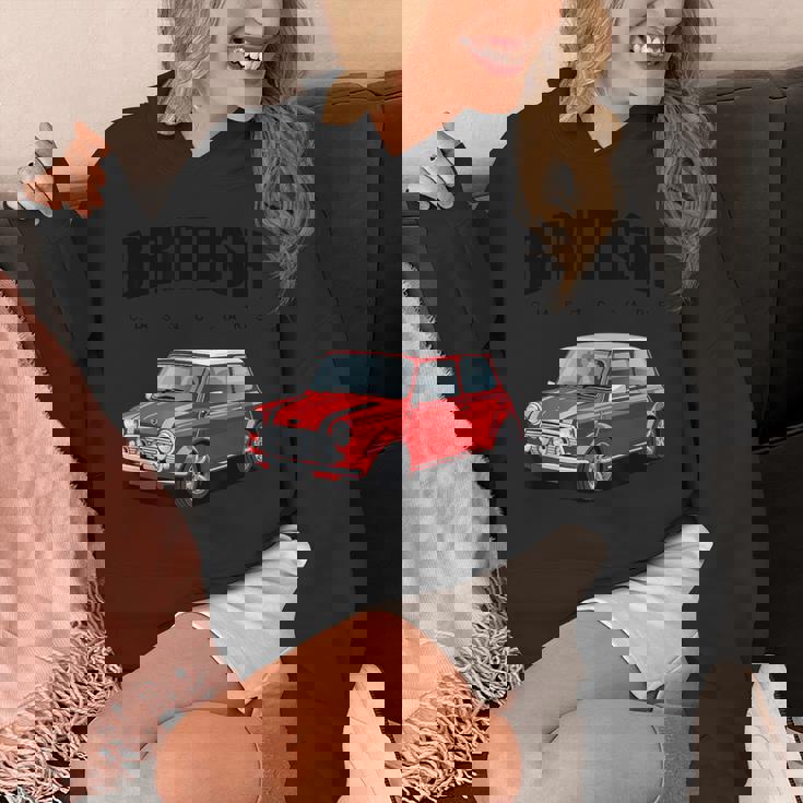 ブリティッシュクラシックカー レッド ミニスポーツカー パーカー