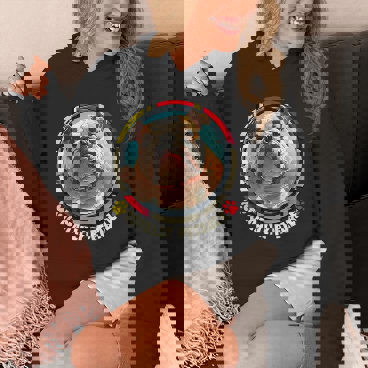 ブルドッグの飼い主 漫画で見る愛玩用ブルドッグ パーカー