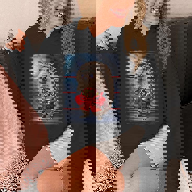 ボクシングチャンピオン ハリネズミファイター パーカー