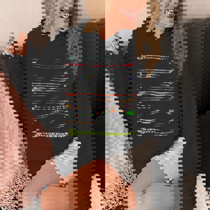 ボーダー カラフル Pop 爬虫類 かわいい オリジナル ヘビ柄 手描き フロント ボーダー イラスト おもしろ パーカー