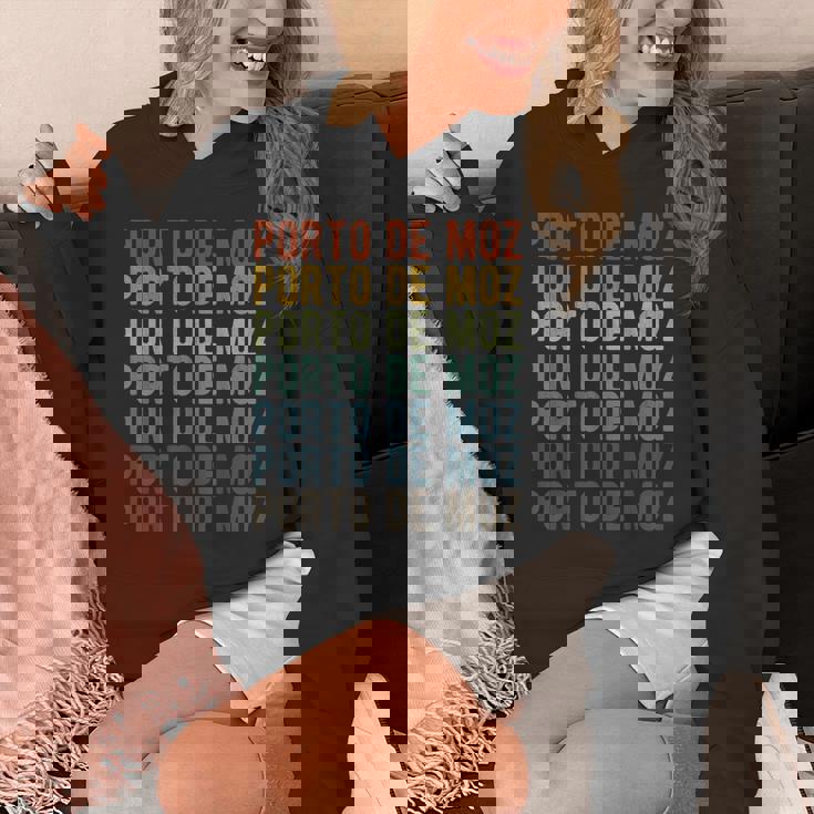 ポルト・デ・モズ シティ ブラジル レトロ パーカー