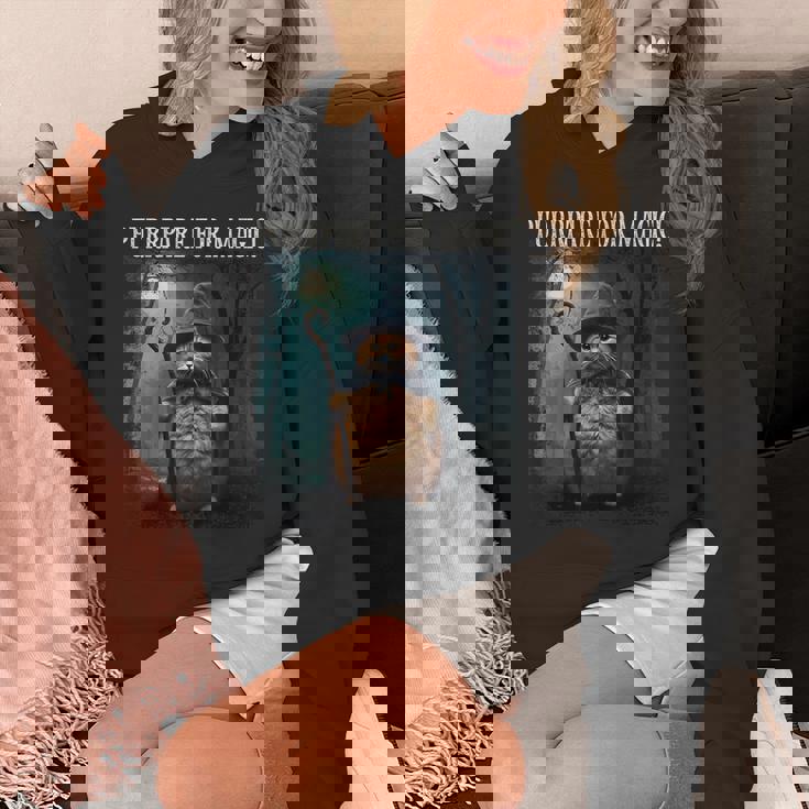 マジック・ファニー・ウィザード・キャットのためにパープレイしよう パーカー