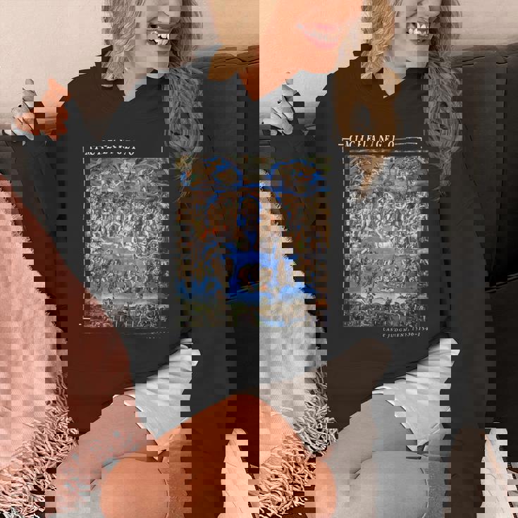 ミケランジェロ 絵画 最後の審判 美術愛好家のために パーカー