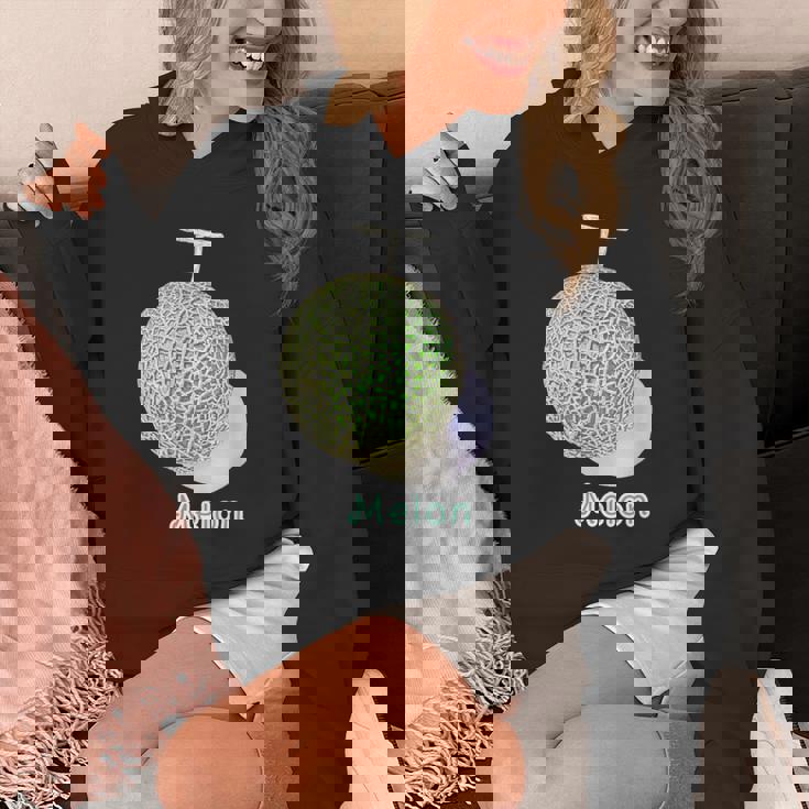 メロン Melon 『フルーツ ポップ』果物 リアル シンプル かわいい イラスト Hoodie