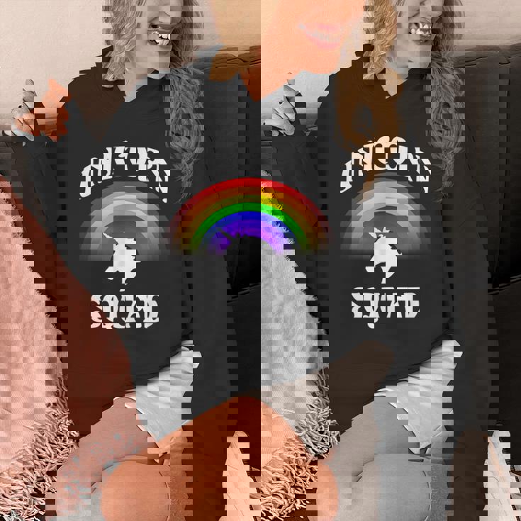 ユニコーン分隊チームユニコーンアパレルかわいいユニコーン恋人ギフト パーカー