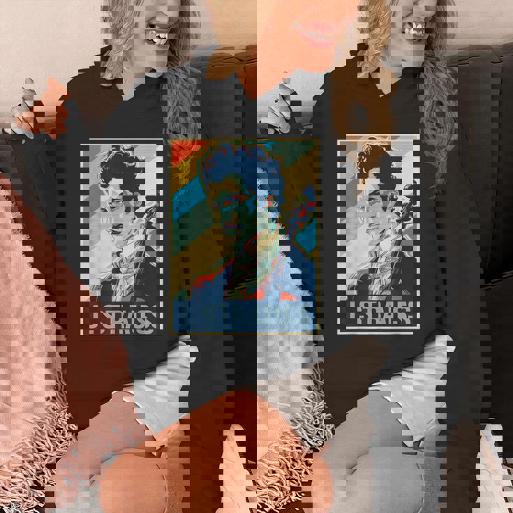 ヨハン・シュトラウス ポスター ミュージシャン 作曲家 パーカー