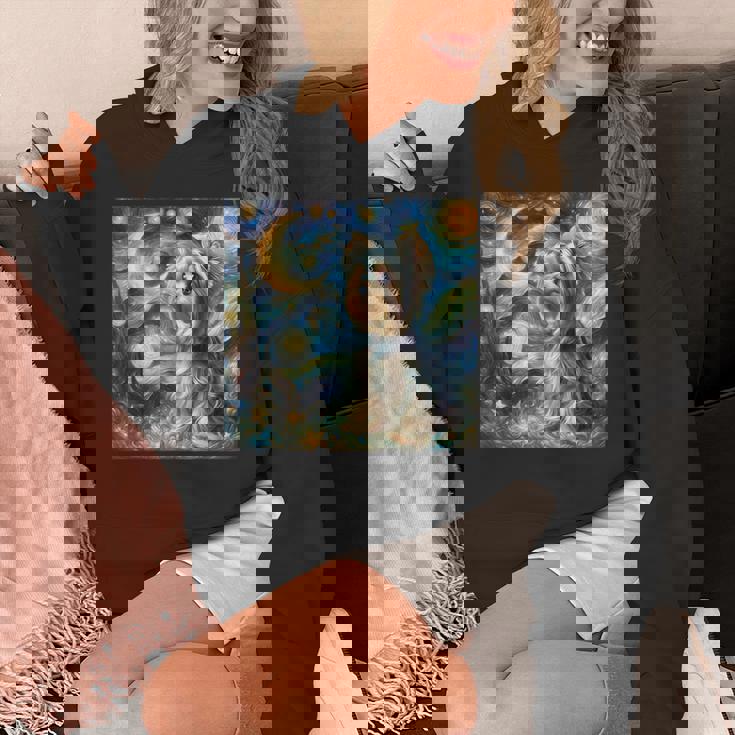 ヨークシャーテリア 星月夜シャツ ヴィンセント・ヴァン・ゴッホ ヨーキー パーカー