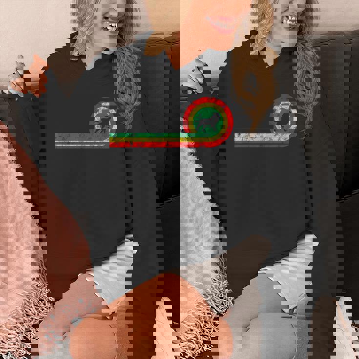 ラスタファリアンカラーのユダのライオン。ラスタとレゲエのファンに。 Hoodie