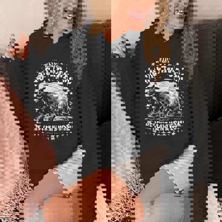 ラーテルはとんでもなく素晴らしい面白い動物だから パーカー