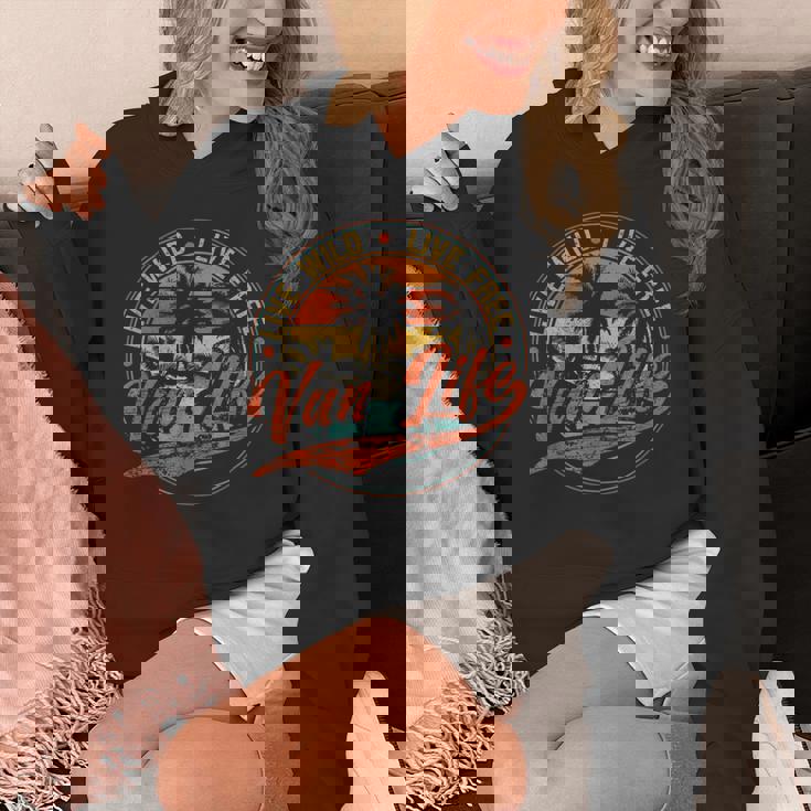 レトロ ヴィンテージ バン ライフ パーカー