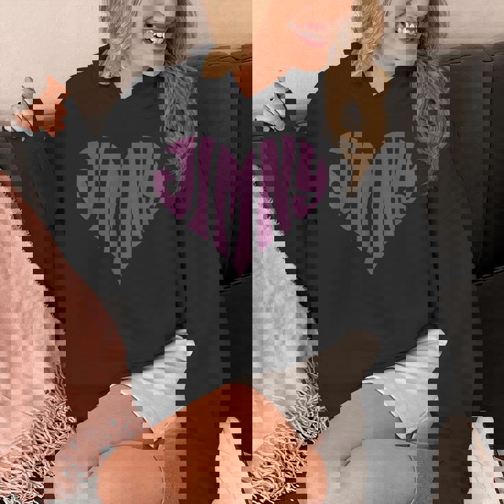 レトロヴィンテージスタイル ラブハートフィット ジムニーパープル パーカー