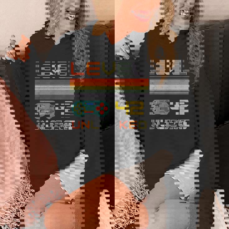 レベル42 アンロック ゲーマー 42歳の誕生日 パーカー