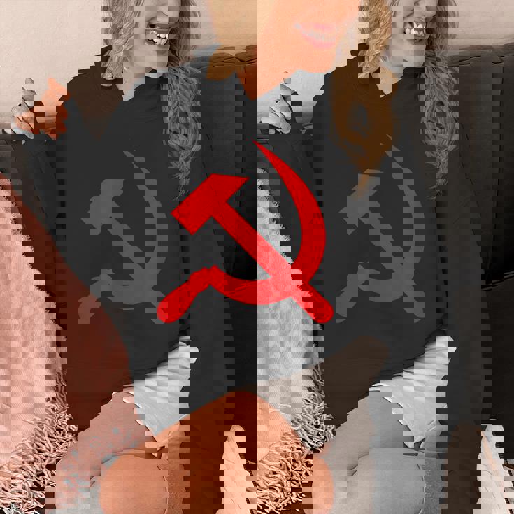 ロシア国旗 ロシア ソビエト ハンマーと鎌 Cccp ソ連 ギフト Hoodie