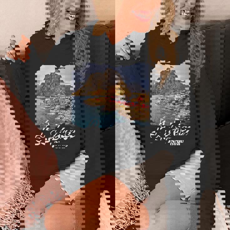 ロフォーテン諸島ノルウェーお土産ロフォーテン 長袖tシャツ パーカー