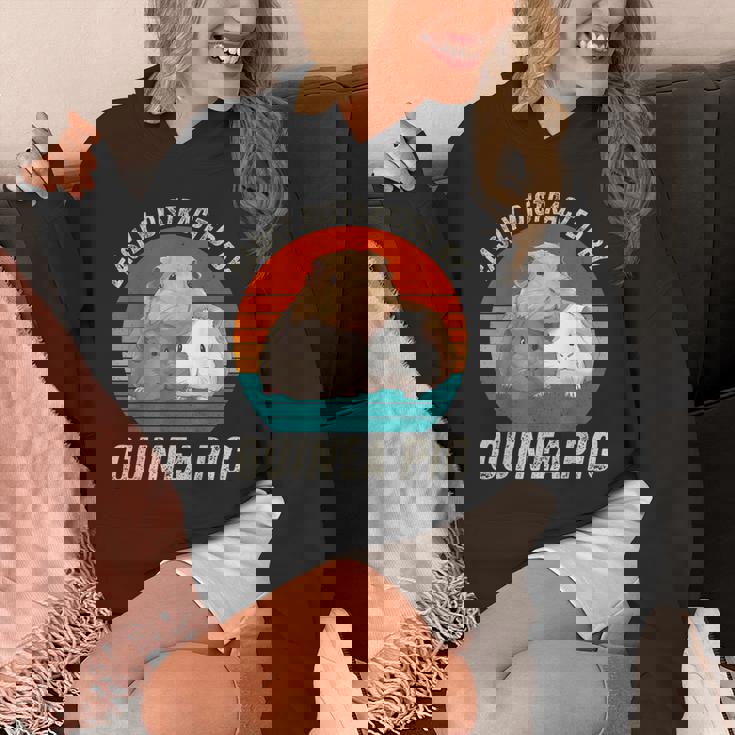 ヴィンテージ Easy Distracted By モルモット レトロ モルモット Hoodie