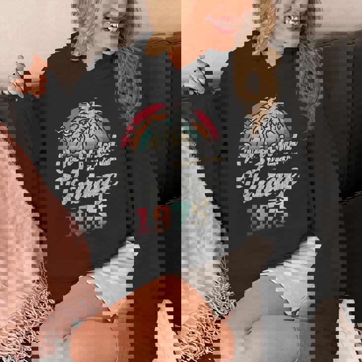 ヴィンテージ1975バースデー50年パームツリー レトロ パーカー