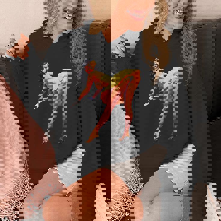 ヴィンテージピンナップガール、セクシードレス。メンズ、レディース。 パーカー