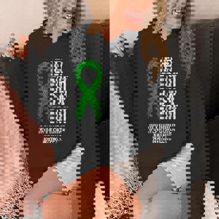 双極性障害彼女の戦いは私の戦い双極性障害 Hoodie