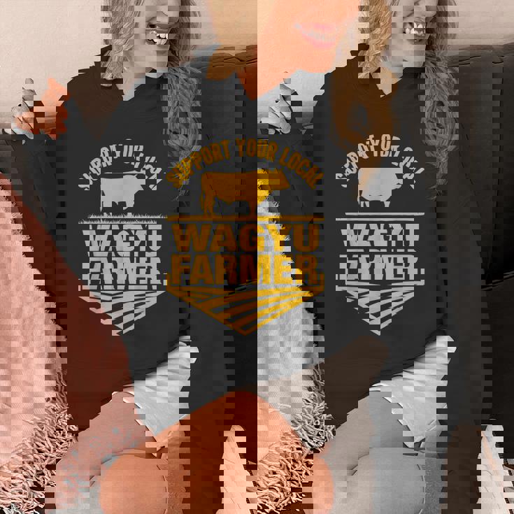 地元和牛農家を応援 牛和牛牧場。 Hoodie