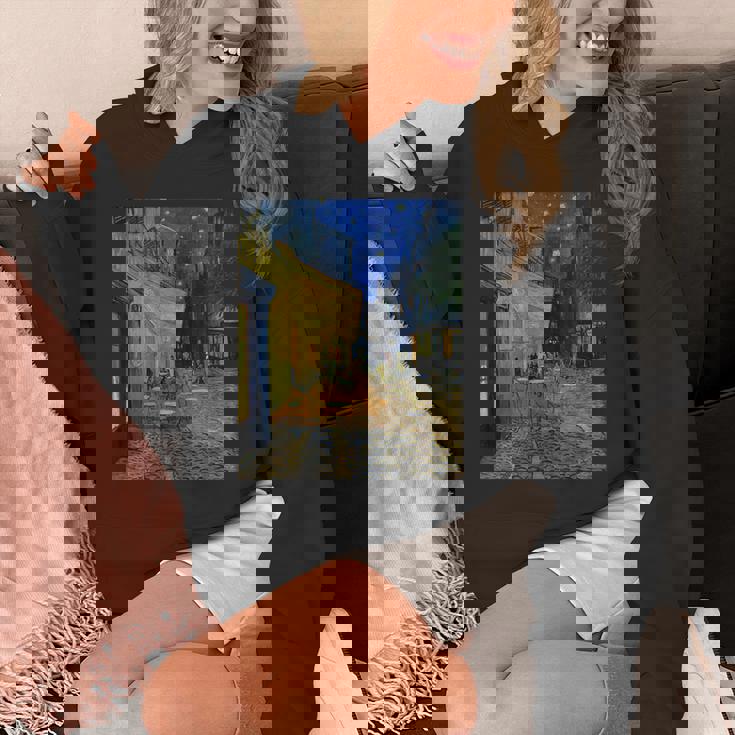 夜のカフェテラス ゴッホ 名画 レトロ パーカー