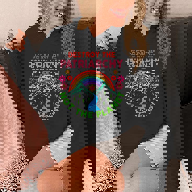 家父長制を破壊するのは地球ではない フェミニストへの贈り物 フェミニズム パーカー