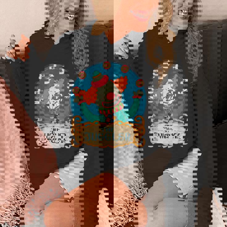 愉快なピエロ ジャグリングボール ジャグラー プロ仕様 ジャグラー Hoodie