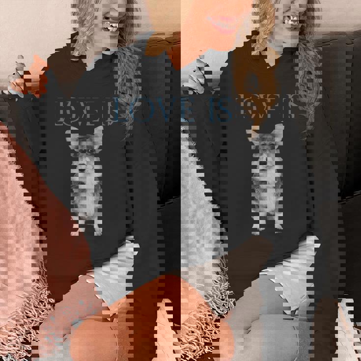 愛はコーギー Hoodie