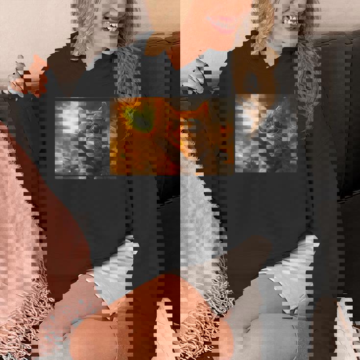 戦車砲身に猫と戦う愛国的な銃の権利 プロガン パーカー