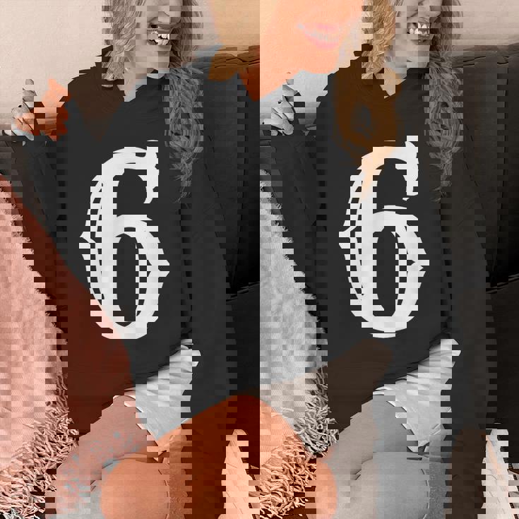 数字 6 インチ 白 大 太字 アメリカ 西部 スタイル フォント パーカー