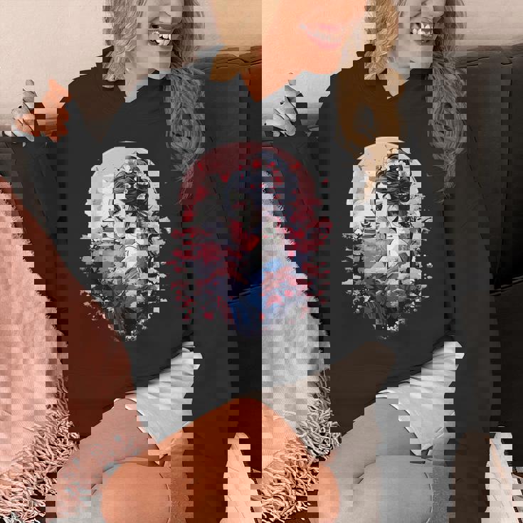 日本美術 浮世絵 アニメ 芸者 桜 富士山 パーカー