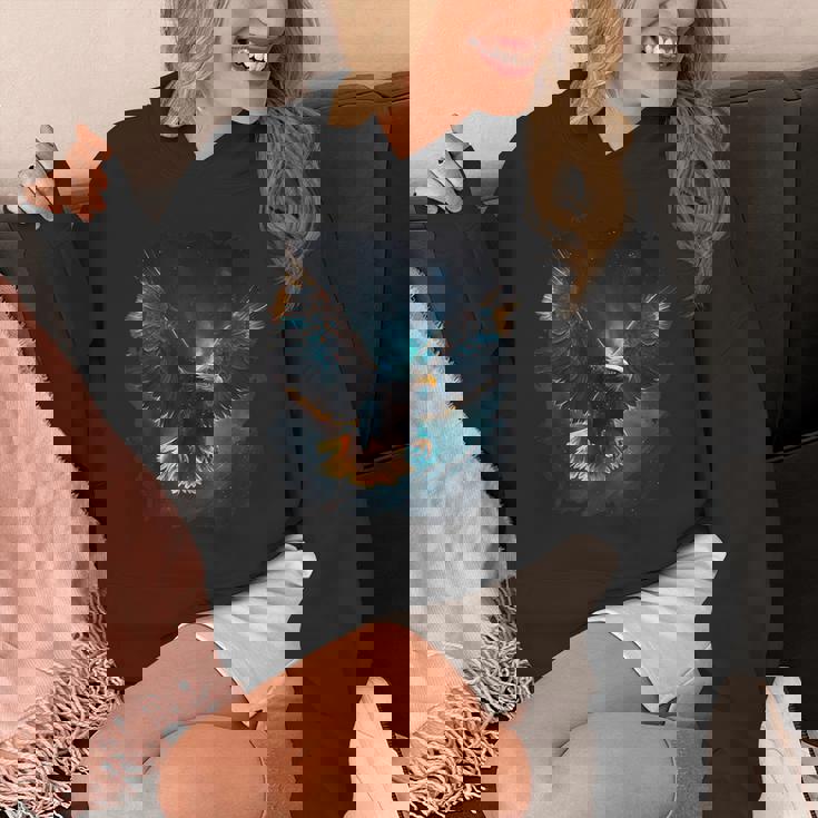 星空の雄大な鷲 Hoodie