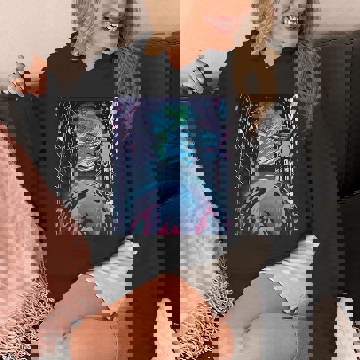 未来都市美学宇宙ハイテクホーム パーカー